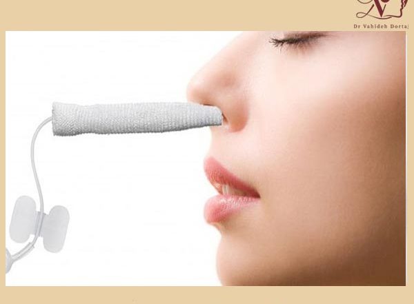 تامپون در جراحی بینی _ دکتر وحیده درتاج
